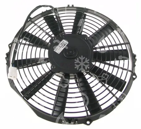 ventilátor univerzální tlačný průměr 305 mm - 10 lopatek, 24 V